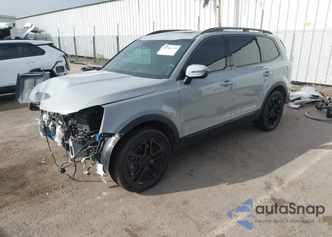 2025 Kia Telluride Ex X-Line z USA, uszkodzony, nr VIN 5XYP3DGC7SG575948
